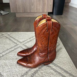 Vintage Boulet Cowboy Boots